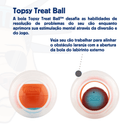 Nina Ottosson Topsy Treat Ball Bola Recheavel 2em 1 - New York Pets