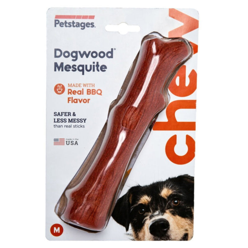 Osso para cachorro Petstages Dogwood Mesquite - Churrasco - New York Pets