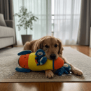 Pelucia Interativa Petta – Foguete com 3 Mini Brinquedos Internos - New York Pets