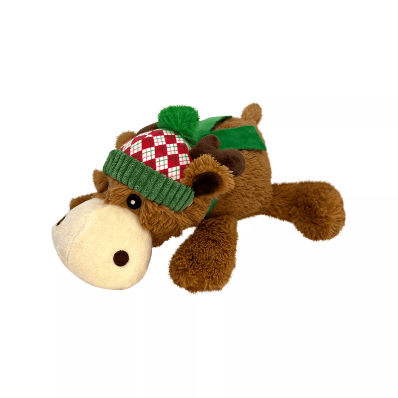Pelucia Kong Cozie Holiday Rena com Apito - Medio - New York Pets