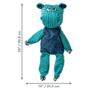 Pelucia Kong Floppy Knots Elefante Jumbo – Pelúcia Gigante com Corda para Cães - New York Pets