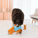 Pelucia Kong Floppy Knots Raposa Jumbo – Pelúcia Gigante com Corda para Cães - New York Pets