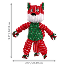 Pelucia Kong Holiday Floppy Knots Fox para Cachorro - New York Pets