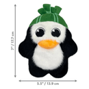 Pelucia Kong Holiday Snuzzles Pinguim - New York Pets