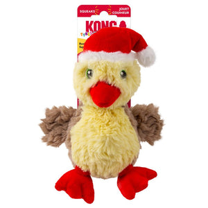 Pelucia KONG Natal Comfort Tykes Pato Md - Para Cachorro