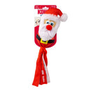 Pelucia KONG Wubba Holiday Papai Noel - com Cauda e Apito - New York Pets