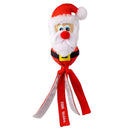 Pelucia KONG Wubba Holiday Papai Noel - com Cauda e Apito - New York Pets