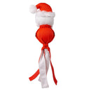 Pelucia KONG Wubba Holiday Papai Noel - com Cauda e Apito - New York Pets