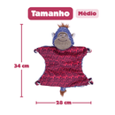 Pelucia Macaquinho Kong Flatz Knots - New York Pets