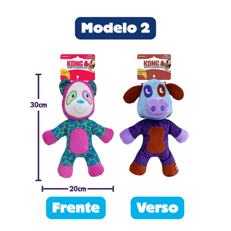 Pelucia para cachorro 2 em 1 KONG Switcheroos - New York Pets