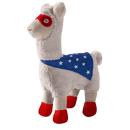 Pelúcia para cachorro Austore Super Lhama com Apito - New York Pets