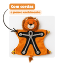 Pelucia para Cachorro Kong Flatz Knotz Leão - New York Pets