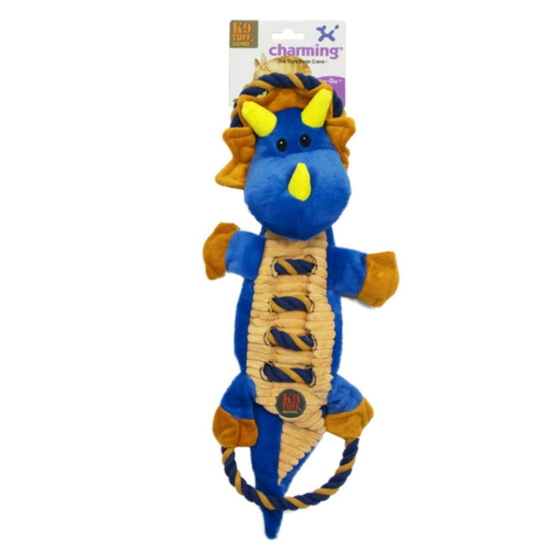Pelucia Petstages Ropes - A - Go - Go Dragão com corda - Grande - New York Pets
