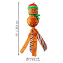 Pelucia Wubba KONG Natal Gingerbread Man Large - Para Cachorro - New York Pets