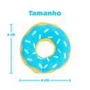 Pelucia Zippy Mini Donutz - Pack com 3 - New York Pets