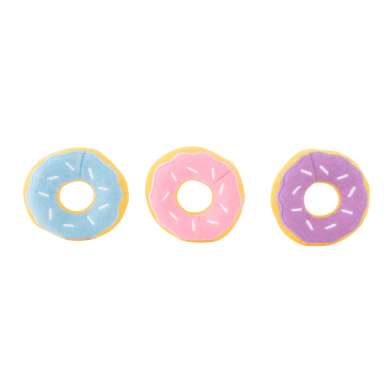 Pelucia Zippy Mini Donutz - Pack com 3 - Versão Páscoa - New York Pets