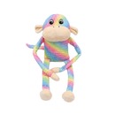 Pelucia Zippy Spencer Crinkle - Macaco Colorido - New York Pets