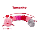 Pelucia ZippyPaws Caterpillar (Lagarta) Deluxe - New York Pets