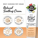 Pet Head Health Oatmeal Soothing Cream - Creme Calmante e Hidratante para Cães - Sem Fragrância - New York Pets