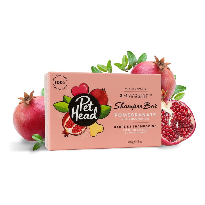 Pet Head Shampoo em Barra 3 em 1 para Cães – Romã e Coco - New York Pets