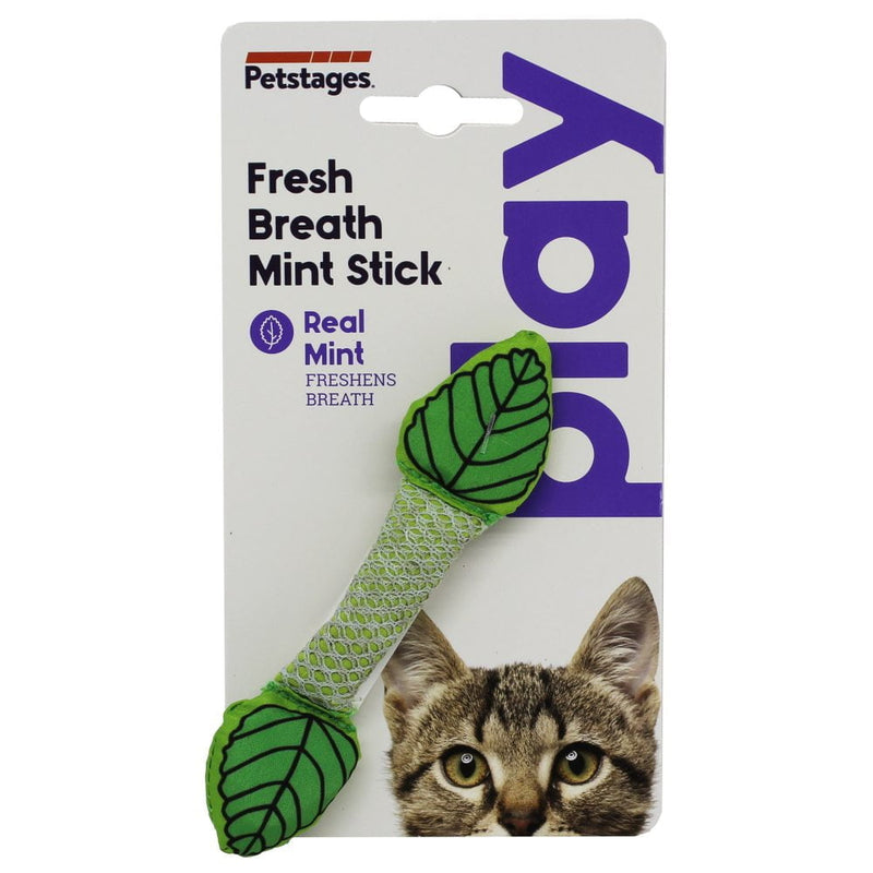 Brinquedo Folhas Petstages Freshbreath Mint Stick para Gato