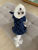 Pijama Macacão Soft Estrelas Azul - New York Pets