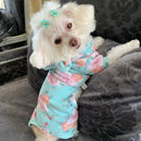 Pijama Macacão Soft Flor com Capuz - New York Pets