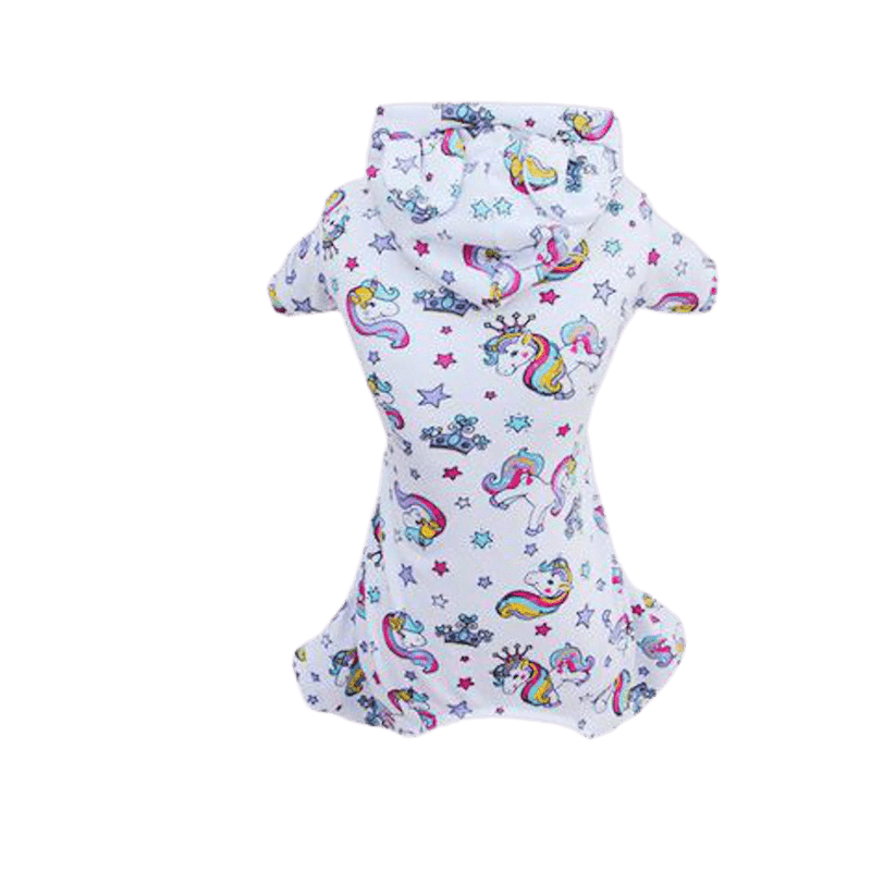 Pijama Macacão Unicórnio com Capuz - New York Pets
