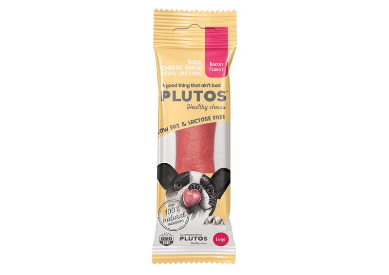 Plutos Bacon Flavor – Mordedor Natural de Queijo com Bacon - New York Pets