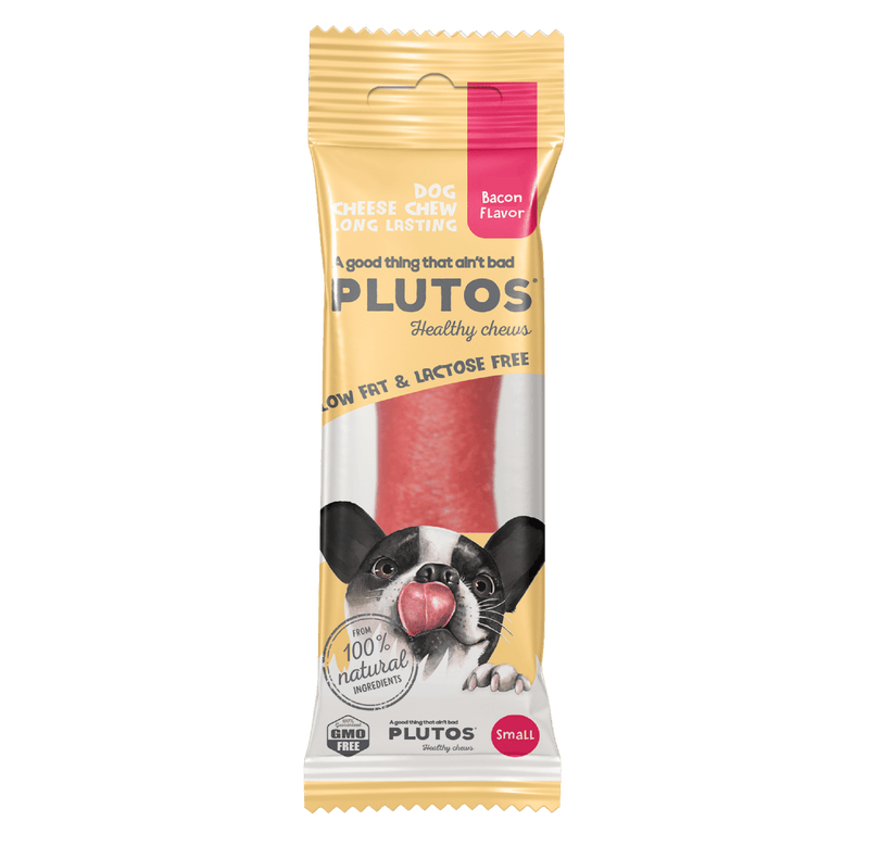 Plutos Bacon Flavor – Mordedor Natural de Queijo com Bacon - New York Pets