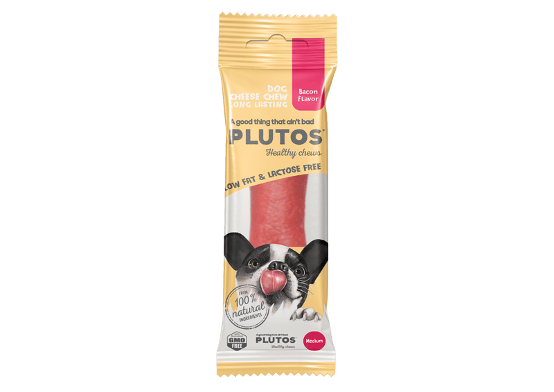Plutos Bacon Flavor – Mordedor Natural de Queijo com Bacon - New York Pets