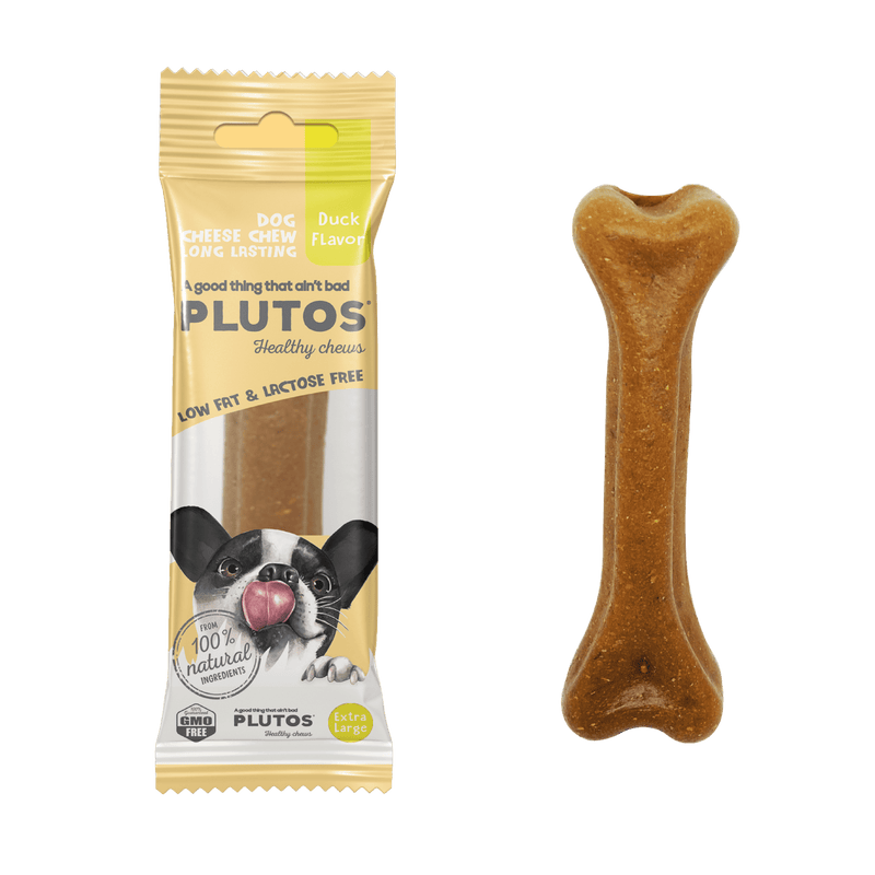 Plutos Duck Flavor – Mordedor Natural de Queijo com Pato - New York Pets