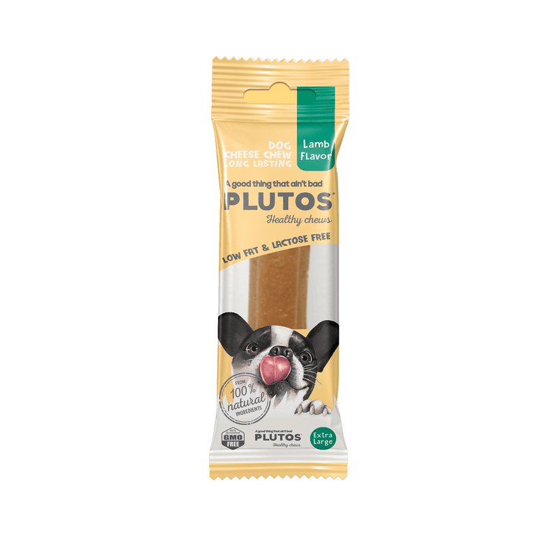 Plutos Lamb Flavor – Mordedor Natural de Queijo com Cordeiro - New York Pets