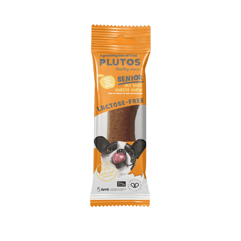 Plutos Senior Cheese, Apple & KRILL – Petisco Funcional com Queijo e Krill - New York Pets