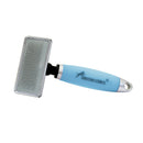 Rasqueadeira German Hart com cabo em Gel Azul p/ cães - New York Pets