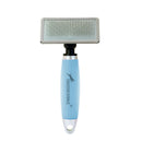 Rasqueadeira German Hart com cabo em Gel Azul p/ cães - New York Pets