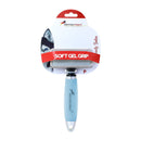 Rasqueadeira German Hart com cabo em Gel Azul p/ cães - New York Pets