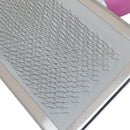 Rasqueadeira German Hart com cabo em Gel Rosa p/ cães - New York Pets