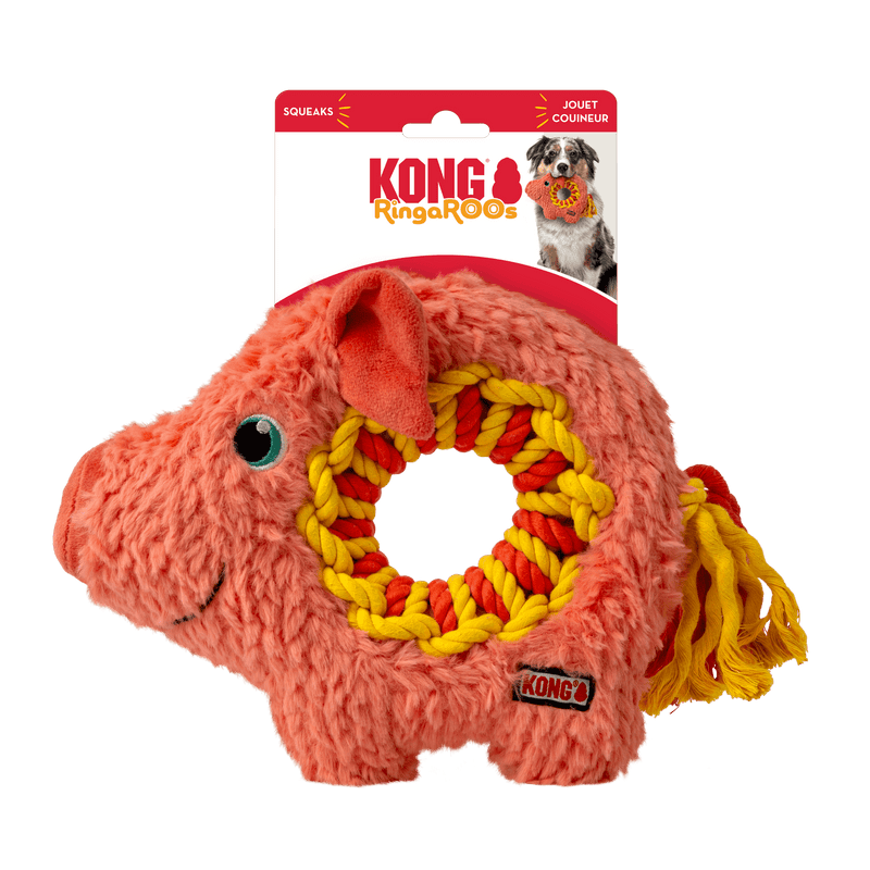 Ringaroos Porquinho – Pelúcia Gigante para Cachorro - New York Pets