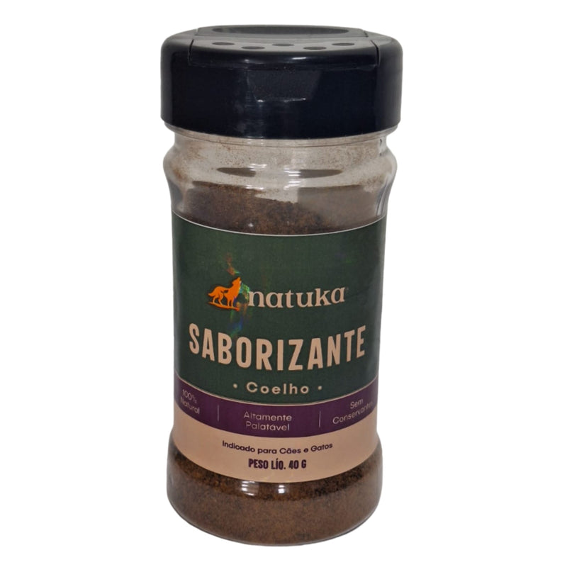 Saborizante Natural De Coelho 40g Natuka - New York Pets