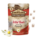 Sache Natural Javali e Camomila Carnilove para Gatos Adultos - New York Pets