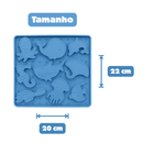 Tapete de Lamber e Comedouro Lento Ocean Lick - New York Pets