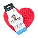 Tapete de Lamber NYPets com Ventosa Modelo Coração - New York Pets