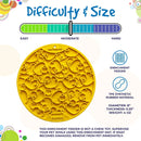 Tapete de Lamber Patinhos Amarelo eMat - Sodapup - New York Pets