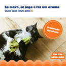 Wiggle Worm Pelucia Para Gatos - New York Pets