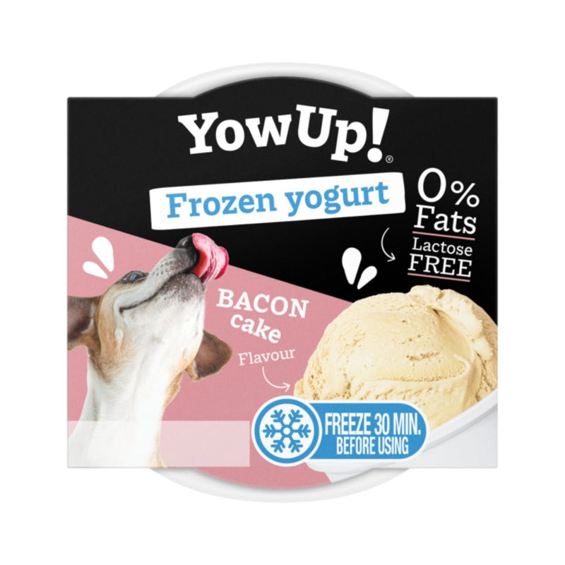 YowUp! Frozen Yogurt para Cães e Gatos – Sabor Bolo de Bacon – Petisco Gelado e Saudável – Zero Lactose - New York Pets